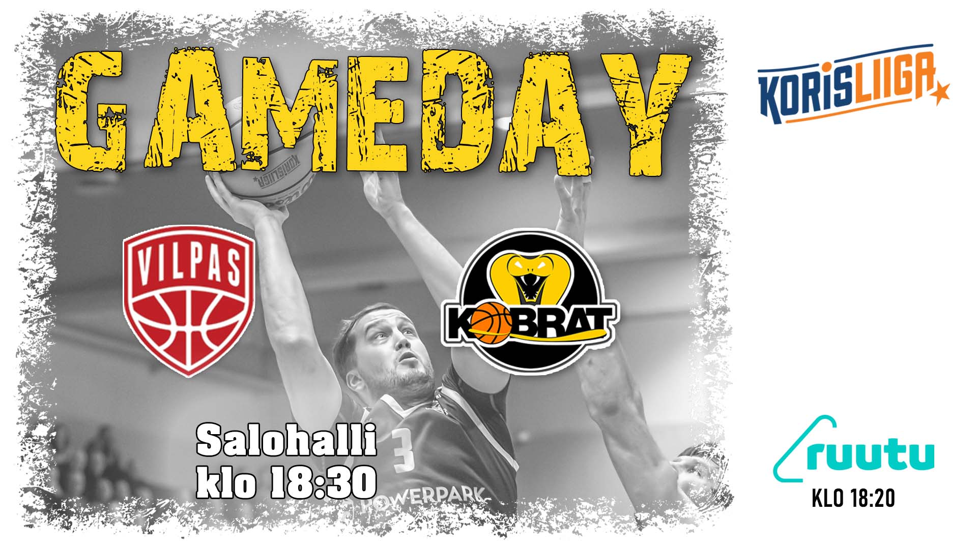 Gameday Salos syys 25